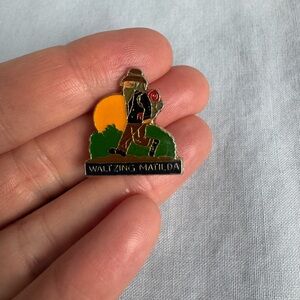🫟3/$25🫟 Waltzing Matilda Enamel Pin - Multicolor